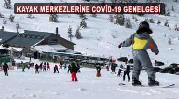 Kartalkaya Kayak Merkezinde Covid-19 Tedbirleri