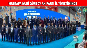 Mustafa Nuri Gürsoy Ak Parti İl Yönetiminde
