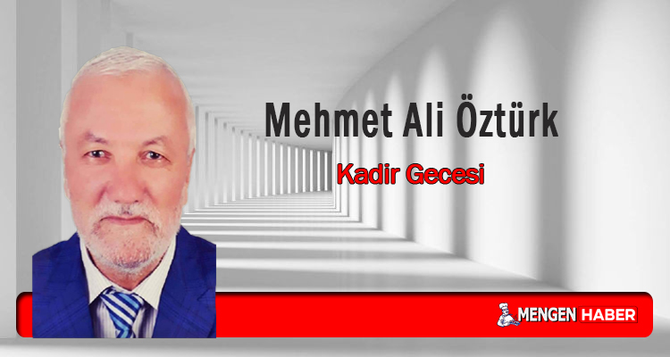 Mehmet Ali Öztürk yazdı