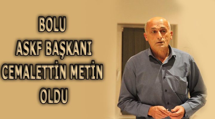 ASKF Genel Kurul Üyeleri Cemalettin Metin’i Başkan Yaptı