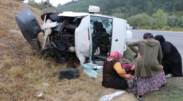 Mengen Gökçesu Yolunda Trafik Kazası