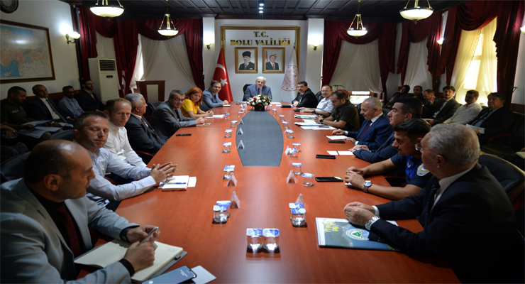 Hayvanları Koruma Toplantısı Vali Erkan Kılıç Başkanlığında Yapıldı.
