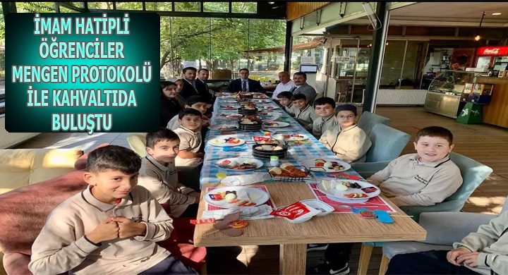 İmam Hatipli Öğrenciler “Okuluna Hoş Geldin Kahvaltısı”nda Protokolle Bir Araya Geldi