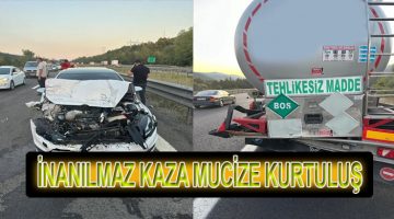 Avşar Köyü Mevkiinde İnanılmaz Kaza