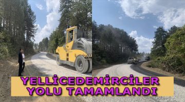 Yellicedemirciler Yedigöller Yolu Tamamlandı