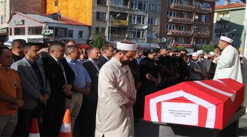 UZMAN ÇAVUŞ GEREDE’DE SON YOLCULUĞUNA UĞURLANDI