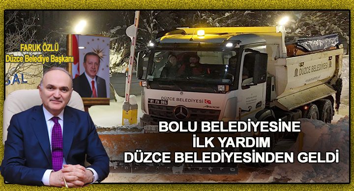 İlk Yardım Düzce Belediyesinden