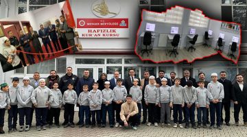Uçar Vakfından Mengen Yatılı Hafızlık Kur’an Kursu’na Bilgisayar Sınıfı