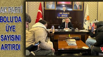 AK Parti Bolu İl Başkanı Suat Güner Açıkladı