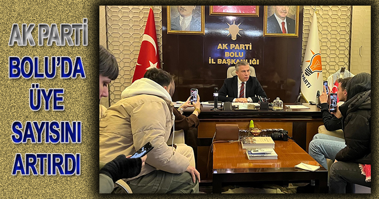 AK Parti Bolu İl Başkanı Suat Güner Açıkladı