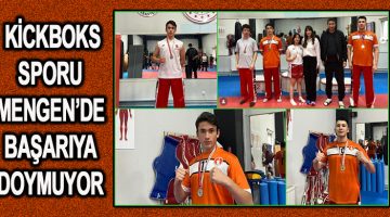 Mengen’den Kickboks’da 3 İl Birincisi 1 İl İkincisi Çıktı